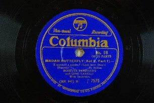 Madam Butterfly (act 2, part 1) : E questo? e questo? (Look here then!) / (Puccini)