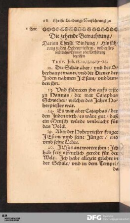 Die zehende Betrachtung [...].