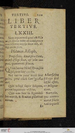 Liber tertius