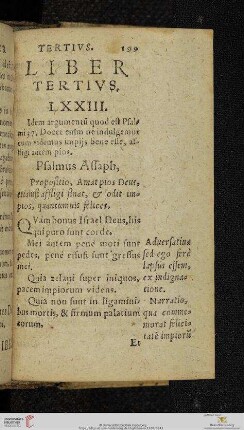 Liber tertius