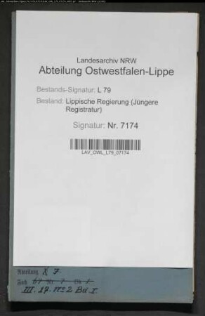 Anstellung der Beamten der Stadt Lemgo (Ortsstatut)
