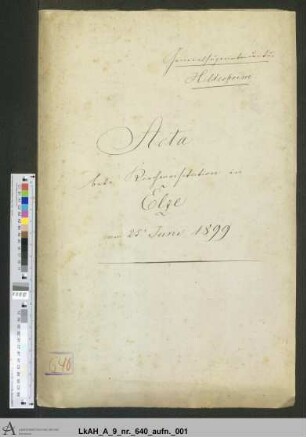 Elze: Visitationsakten