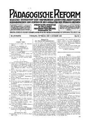 Kriegshilfe des Deutschen Lehrervereins