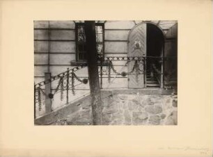 Rathaus, Braunsberg: Eingang zum Standesamt