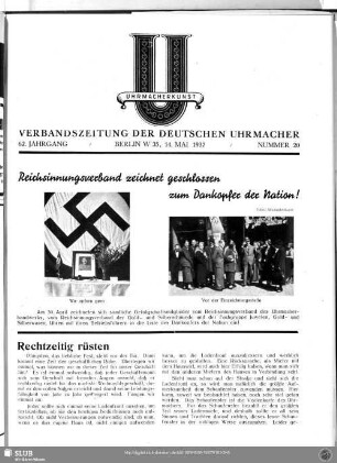 Rechtzeitig rüsten