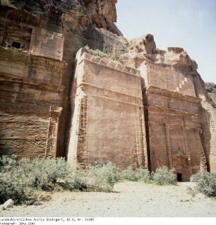 Jordanien: Im Eingangsbereich - Petra