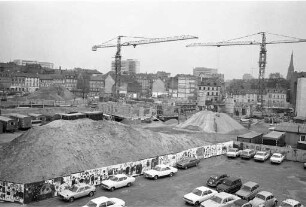 Bau von 128 Sozialwohnungen an der Markgrafenstraße, Waldhornstraße und Kapellenstraße durch die Volkswohnung GmbH