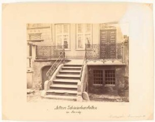 Beischlaggitter Frauengasse 13, Danzig: Ansicht