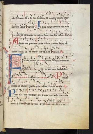 Zierinitiale: F(lorem mundi)
