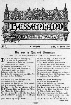 No. 2, 16. Januar 1896