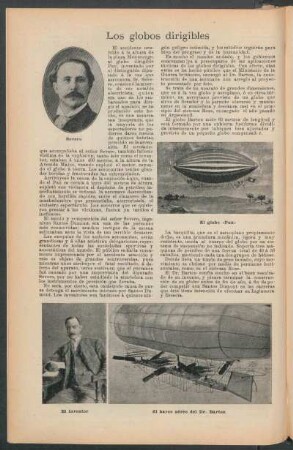 Los globos dirigibles