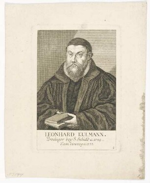 Bildnis des Leonhard Kulmann