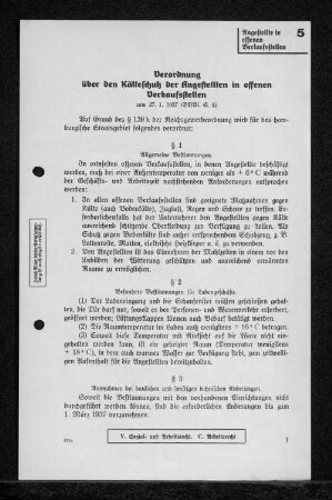 5 Angestellte in offenen Verkaufsstellen