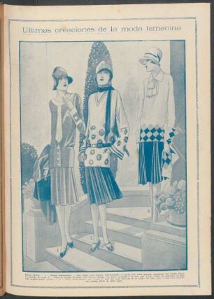 Últimas creaciones de la moda femenina
