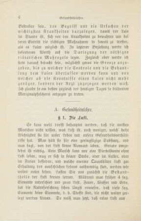 A. Gesundheitslehre