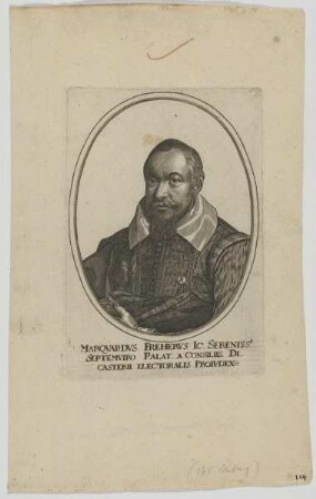 Bildnis des Marqvardvs Frehervs