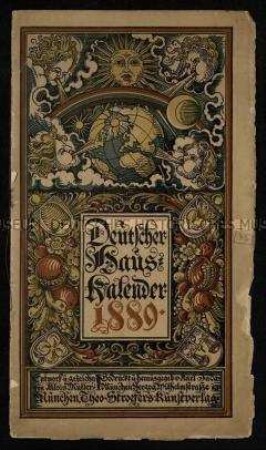 Deutscher Hauskalender 1889