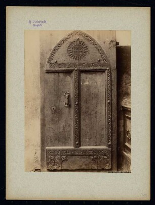 Gotische Tür: Ansicht