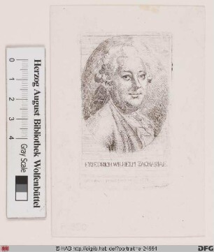 Bildnis Just Friedrich Wilhelm Zachariae