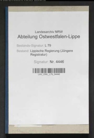 Tod der Kapitularin von Blomberg und Wiederbesetzung der erledigten Präbende