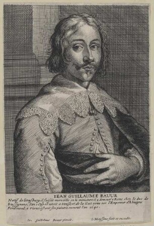 Bildnis des Iean Guillaume Bauur