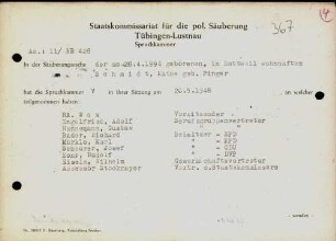 Schmidt, Käthe, geb. Finger