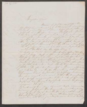 Brief an Johann Gustav Droysen : 06.08.1849