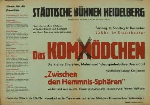 Das Kom(m)ödchen - Zwischen den Hemmnis-Sphären