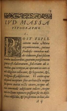 Libellus singularis de Mora et Leg. de eo quod interest Codice interpretatio