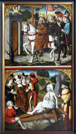 Kreuzretabel — rechter Altarflügel