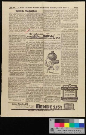 Zeitungsausschnitt