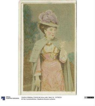Porträt der Anna Judic