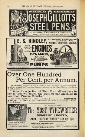 The Board of Trade journal. 18. 1895, Nr. 106