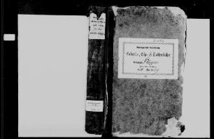 Karlsruhe, Stadtteil Rüppurr, evangelische Gemeinde: Standesbuch 1810-1829