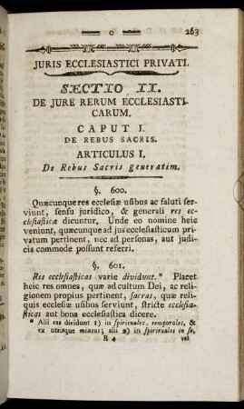 Articulus I. - Articulus III.