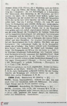 ⟦Kloster Zinna⟧
