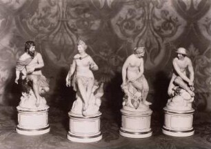 Jupiter, Juno, Venus und Merkur