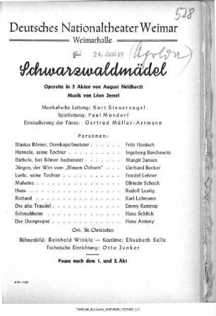 Schwarzwaldmädel