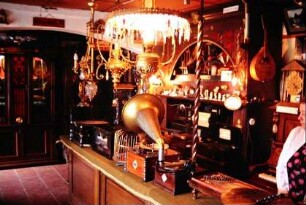 Innenaufnahme Egers Musikautomatensammlung