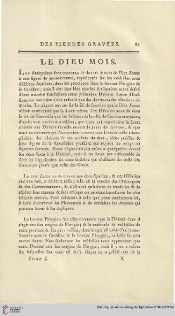 Le Dieu Mois