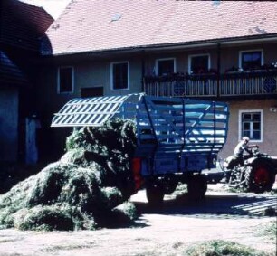 Transportwagen, Mengele, Anwelkguternte