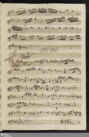 677. Aria: Il Pargoletto amabile / Salieri, A.