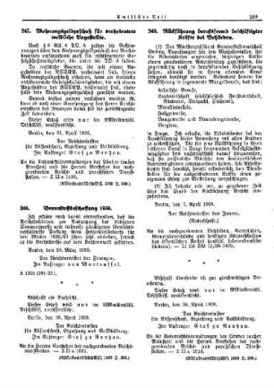 Wohnungsgeldzuschuß für verheiratete weibliche Angestellte : [Allgemeine Verwaltungssachen] ; [Für das Reich] ; [Amtliche Erlasse] ; [Amtlicher Teil]