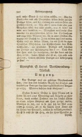Ueppigkeit. S. Luxus. Verschwendung. Wollust. - Unterthane. S. Obrigkeit.