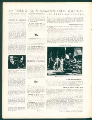 En torno al cinematógrafo mundial