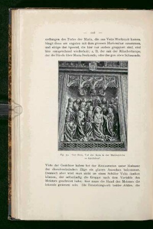 Fig. 59. Veit Stoss, Tod der Maria in der Martinskirche zu Kirchdrauf.