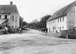 Ortsteilansicht mit Gasthof zum Hochstein