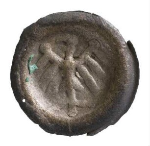 Münze, Hohlpfennig, 1440/1470