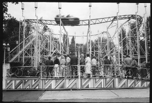 Achterbahn im Kulturpark im Plänterwald