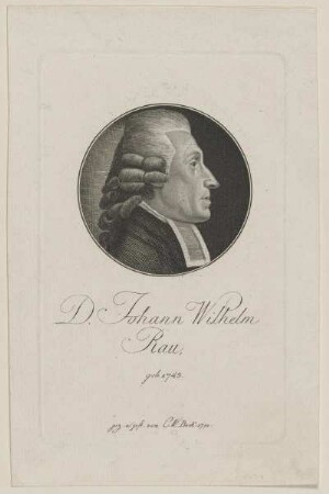 Bildnis des Johann Wilhelm Rau